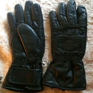 Women's Harley Davidson leather gloves